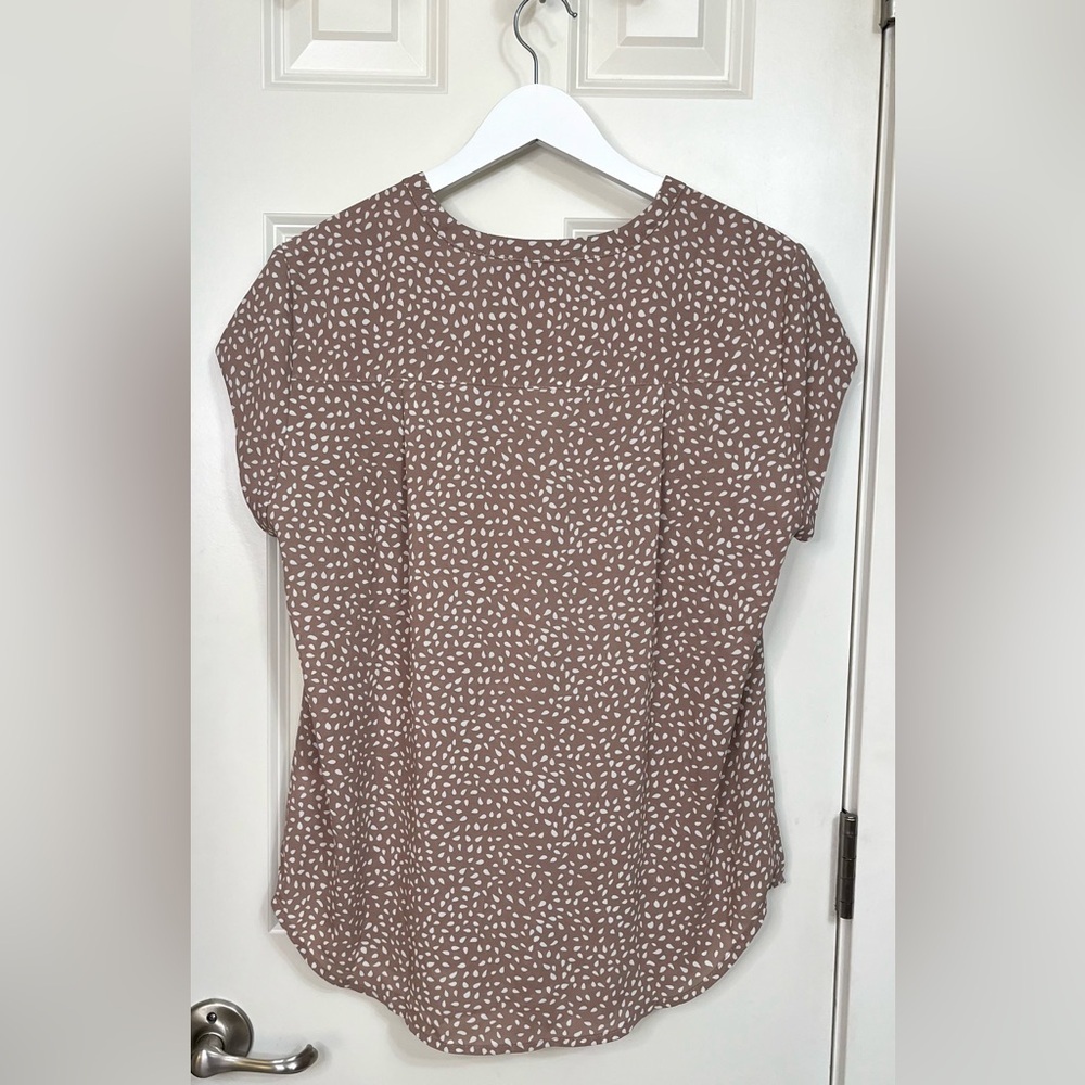 fun2fun Patterned Blouse NWOT - Picture 2 of 3